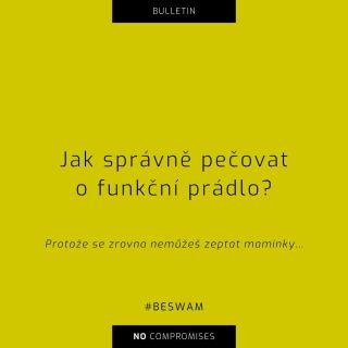 💡 Pečuj o své funkční prádlo správně! Chceš, aby ti tvé oblíbené kousky vydržely dlouho v perfektní kondici? 🔝 Náš...